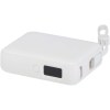 Batterie externe Acrux de 10 000 mAh et 35 W pour tablette avec câble Type-C intégré - fabriquée en plastique recyclé