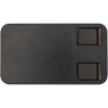 Support de téléphone de bureau Alfirk pliable en plastique recyclé avec détails en bambou