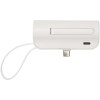 Batterie de secours Alnair Type-C de5 000 mAh et 10 W en plastique recyclé avec support de retournement intégré et câble 2 en 1