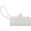 Batterie de secours Alnair Type-C de5 000 mAh et 10 W en plastique recyclé avec support de retournement intégré et câble 2 en 1