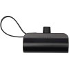 Batterie de secours Alnair Type-C de5 000 mAh et 10 W en plastique recyclé avec support de retournement intégré et câble 2 en 1