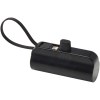 Batterie de secours Alnair Type-C de5 000 mAh et 10 W en plastique recyclé avec support de retournement intégré et câble 2 en 1