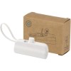 Batterie de secours Alnair Type-C de5 000 mAh et 10 W en plastique recyclé avec support de retournement intégré et câble 2 en 1