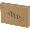 Batterie de secours solaire Altair robuste de 5 000 mAh et 10 W en plastique recyclé avec lampe de poche intégrée