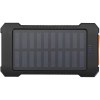 Batterie de secours solaire Altair robuste de 5 000 mAh et 10 W en plastique recyclé avec lampe de poche intégrée
