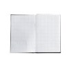 CARNET DE CHANTIER 2026 - 90 x 140 mm - COUVERTURE VERTE TRANSFERT A CHAUD - 192 PAGES QUADRILLEES - ELASTIQUE DE FERMETURE
