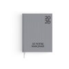 AGENDA EMBOITE HARMONIE 2026 - MINI 90 x 165 mm - COUVERTURE ACIER AVEC PELLICULAGE SOFT TOUCH - TRANSFERT A CHAUD - 2 PAGES (1 FEUILLE) QUADRI EN DEBUT D'AGENDA