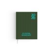 AGENDA EMBOITE HARMONIE 2026 - MINI 90 x 165 mm - COUVERTURE ACIER AVEC PELLICULAGE SOFT TOUCH - TRANSFERT A CHAUD - 2 PAGES (1 FEUILLE) QUADRI EN DEBUT D'AGENDA