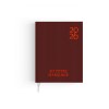 AGENDA EMBOITE HARMONIE 2026 - MINI 90 x 165 mm - COUVERTURE ACIER AVEC PELLICULAGE SOFT TOUCH - TRANSFERT A CHAUD - 2 PAGES (1 FEUILLE) QUADRI EN DEBUT D'AGENDA