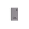AGENDA EMBOITE HARMONIE 2026 - MINI 90 x 165 mm - COUVERTURE BLEUE NUIT AVEC PELLICULAGE SOFT TOUCH - TRANSFERT A CHAUD - 2 PAGES (1 FEUILLE) QUADRI EN DEBUT D'AGENDA