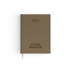 AGENDA EMBOITE NATUREL 2026 - MINI 90 x 165 mm - COUVERTURE KAKI - TRANSFERT A CHAUD