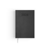 AGENDA EMBOITE PREMIUM 2026 - MINI 90 x 165 mm - COUVERTURE ANTHRACITE - THERMOVIRANT - 2 PAGES (1 FEUILLE) QUADRI EN DEBUT D'AGENDA