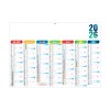ARLEQUIN 2026 - STANDARD 550 x 405 mm - CC REMBORDE - MARQUAGE QUADRI - IDENTIQUE RECTO VERSO - 1 TROU EN TETE