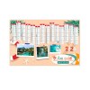 CALENDRIERS BANCAIRES CREATION 2026 - MAXI 650 x 405 mm - CC REMBORDE - IMPRESSION RECTO SEUL - AVEC PELLICULAGE EFFACABLE - 1 TROU EN TETE