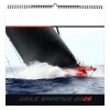 VOILE SPORTIVE 2026 - XXL 474 x 474 mm - MARQUAGE 1 COULEUR - PAGE DE GARDE REPIQUÉE - RELIURE BAGUETTE