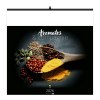 AROMATES ET COMPAGNIE 2026 - XXL 474 x 474 mm - MARQUAGE 1 COULEUR - PAGE DE GARDE REPIQUÉE - RELIURE SPIRALE