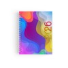AGENDA SPIRALE MINI 2026 - 90x165mm COUV 400g QUADRI R/V - PELLI BRILLANT 1ERE+4EME - ATLAS + SEMAINIER STANDARD 128 PAGES 80g 2 PAGES (1 FEUILLE) QUADRI 115gCB EN DEBUT D'AGENDA - SPIRALE BLANCHE + PERFO DES ANGLES