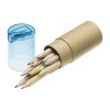 Tube cartonné de 12 crayons Terrence