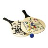 Set de 2 raquettes de plage en bois Colby