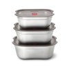 Set de boites repas x3 Petite, Moyenne, Grande Black+Blum