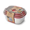 Set de boites repas x3 Petite, Moyenne, Grande Black+Blum