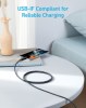 Câble Anker USB-C vers USB-C, 1,8 mètre, 60 W