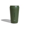 Mug 354 ml avec couvercle 360 en acier recyclé Topl