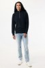 Sweater IQONIQ à col montant zippé en coton recyclé Elgon
