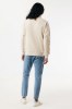 Sweater IQONIQ à col montant zippé en coton recyclé Elgon