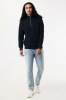 Sweater IQONIQ à col montant zippé en coton recyclé Elgon