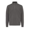 Sweater IQONIQ à col montant zippé en coton recyclé Elgon