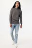 Sweater IQONIQ à col montant zippé en coton recyclé Elgon