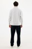 Sweater IQONIQ à col montant zippé en coton recyclé Elgon