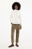Sweater IQONIQ à col montant zippé en coton recyclé Elgon