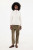 Sweater IQONIQ à col montant zippé en coton recyclé Elgon