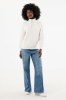Sweater IQONIQ à col montant zippé en coton recyclé Elgon