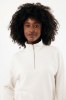 Sweater IQONIQ à col montant zippé en coton recyclé Elgon