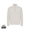 Sweater IQONIQ à col montant zippé en coton recyclé Elgon