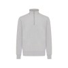 Sweater IQONIQ à col montant zippé en coton recyclé Elgon