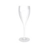 FLUTE CHAMPAGNE EN PLASTIQUE REUTILISABLE (SAN) 16 cI RAS BORD