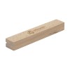 Cassette en bois de hêtre adaptée pour 1 instrument d'écriture