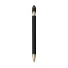 Stylo à bille à encre bleue avec corps en aluminium recyclé et alliage de cuivre