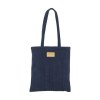 Sac cabas à longues anses, fabriqué en polyester velours côtelé recyclé (270 g/m²)