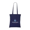 Sac shopping avec de longues anses, en 100% coton tissage solide (120 g/m²)