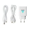 2-in-1 RCS Cable Charging Set Ens. de charge