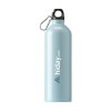 Bouteille d'eau sportive à paroi simple en acier inoxydable recyclé