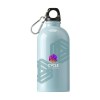 Bouteille d'eau sportive à paroi simple en acier inoxydable recyclé