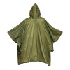 Poncho imperméable en PVC gauffré (260 gr), dans une poche transparente. Taille unique