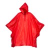 Poncho imperméable en PVC gauffré (260 gr), dans une poche transparente. Taille unique