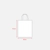 Shopper en coton 135 g/m, anses courtes